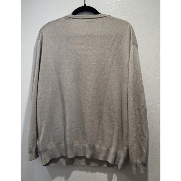 J Crew 100% Cashmere Relaxed V Neck Sweater Women’s Size Small Style# BA394 - Picture 2 of 6